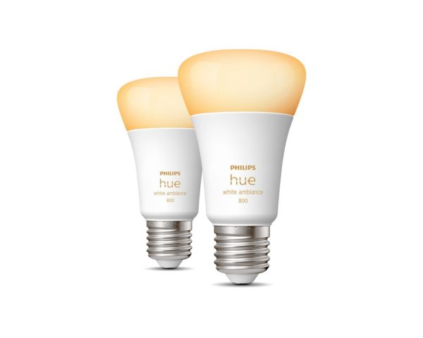 Pack bombillas inteligentes 6W E27 White Ambiance - Philips Hue