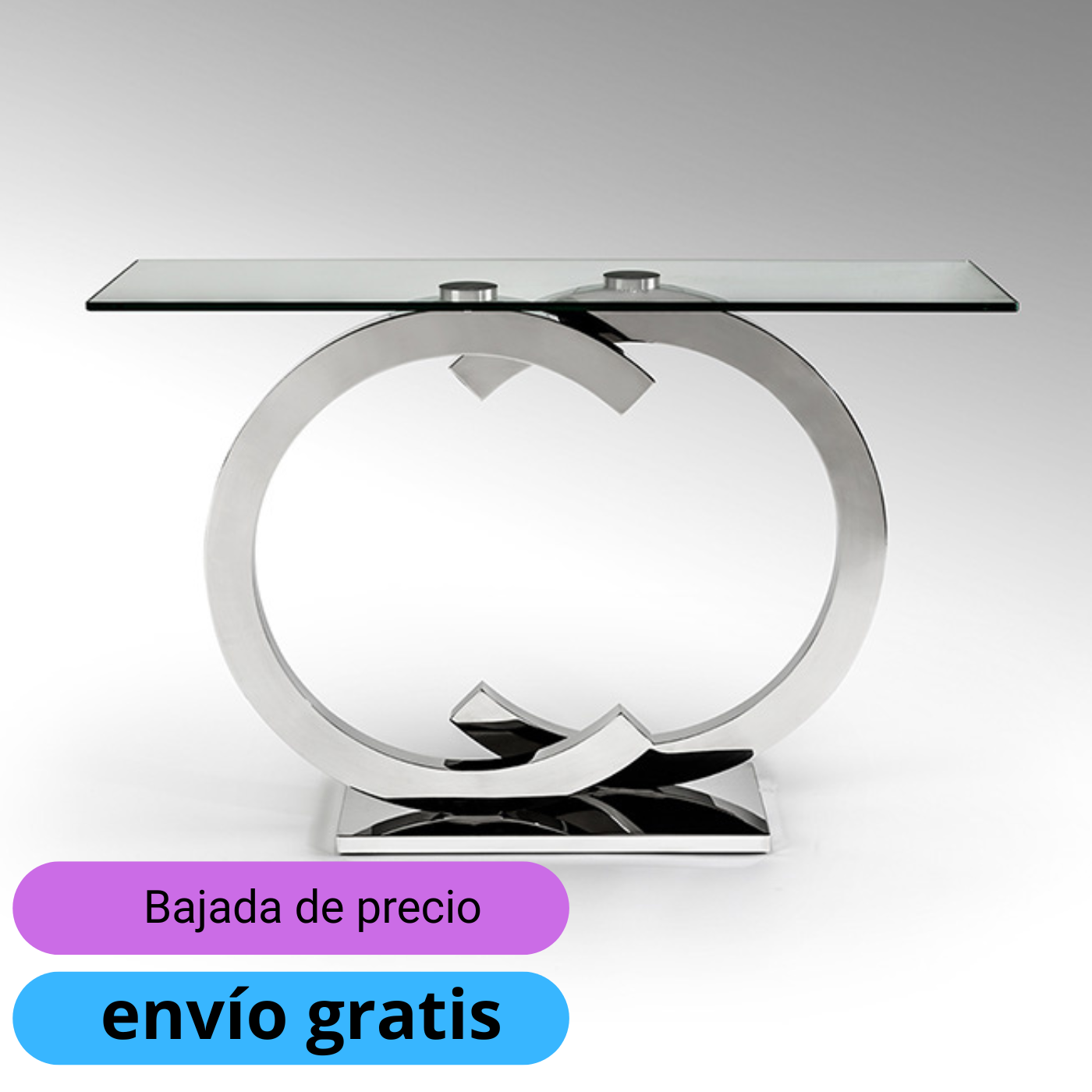 Casandra Consola Acero | Schuller