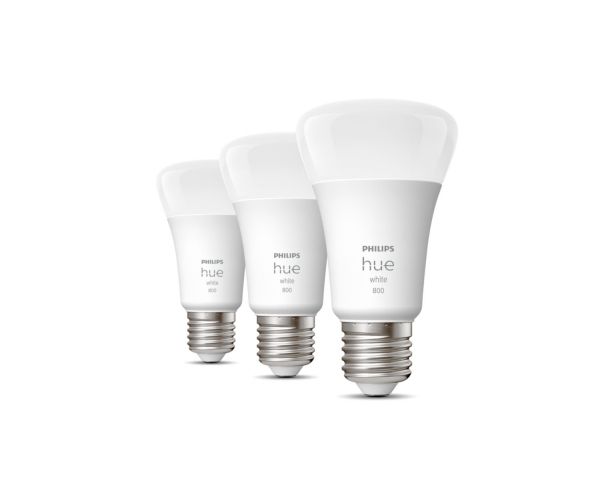 Pack de 3 bombillas inteligentes 9W E27 White - Philips Hue