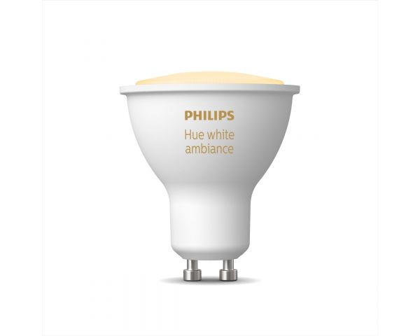 Bombilla inteligente 4,3W GU10 White Ambiance - Philips Hue